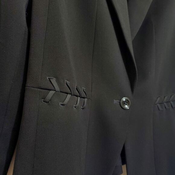 WHBM | Laced Side Single Button Blazer - Picture 5 of 12